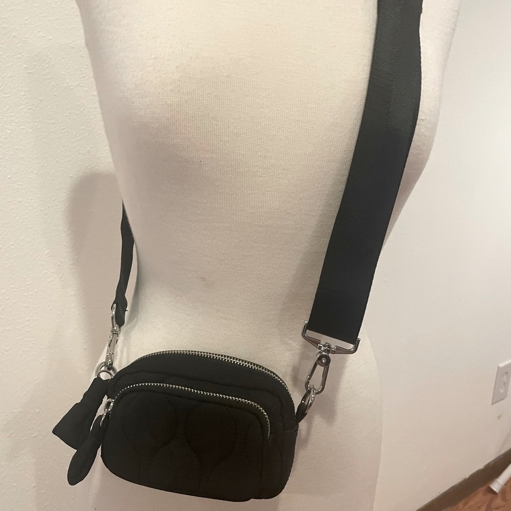 Top Shop quilted 2 pouch purse